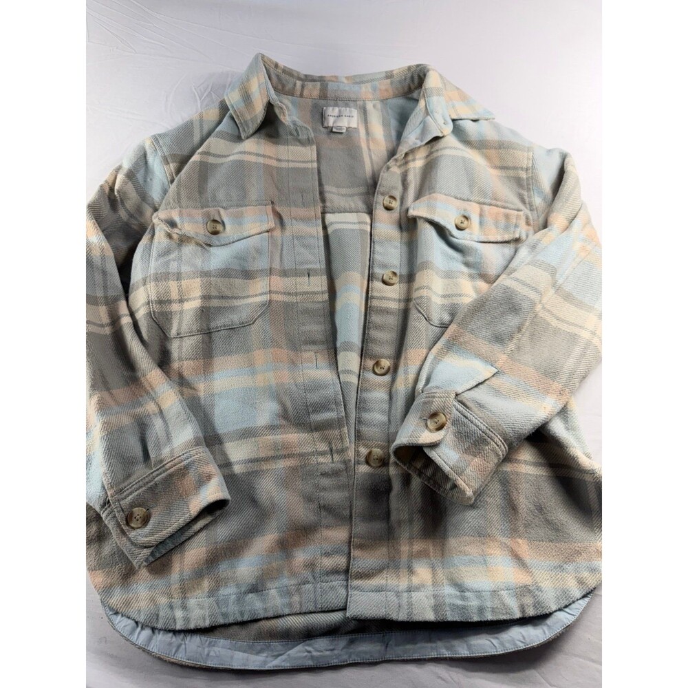 American Eagle Plaid Flannel Button up